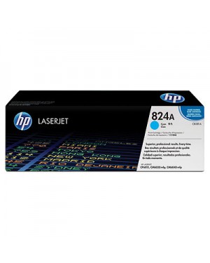 CB381YC - HP - Toner 824A ciano Color LaserJet CP6015 CM6040 MFP