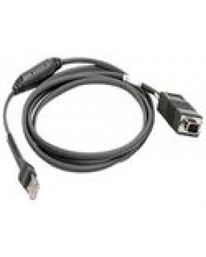 CBA-U16-S08PAR - - Cabo USB Zebra Conector Série A Reto 8ft (2.4m) para Leitor Zebra DS9808