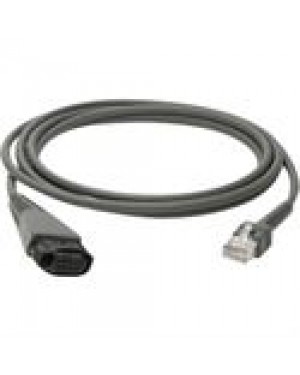 CBA-W01-S07ZAR - - Cabo Wand Zebra 7ft (2m) Reto Universal para Leitores Zebra