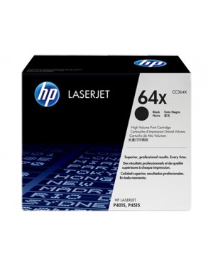 CC364XB - HP - Toner 64X preto