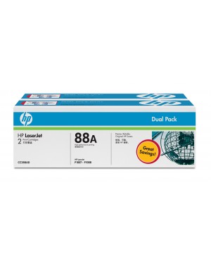 CC388AD - HP - Toner 88A preto LaserJet P1007 P1008