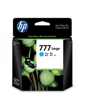 CC612A - HP - Cartucho de tinta 777 ciano Officejet Pro K5456