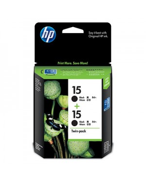 CC626AA - HP - Cartucho de tinta 15 preto