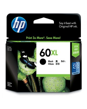 CC641WA - HP - Cartucho de tinta 60XL preto