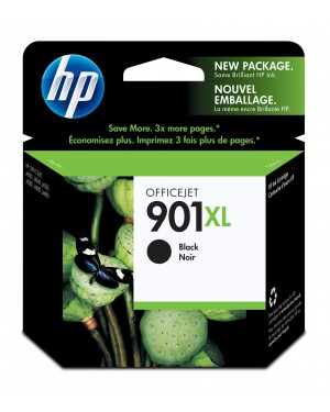 CC654AN - HP - Cartucho de tinta 901XL preto Officejet J4580