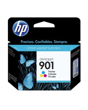 CC656AL - HP - Cartucho de tinta ciano magenta amarelo