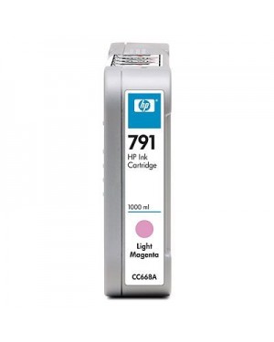 CC668A - HP - Cartucho de tinta 791 magenta clara