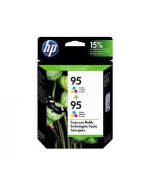 CD886FL - HP - Cartucho de tinta 95 ciano magenta amarelo Deskjet