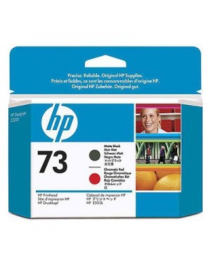 CD949A - HP - Cabeca de impressao preto mate vermelho Designjet Z3200