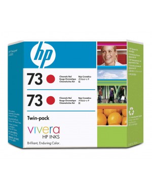 CD952A - HP - Cartucho de tinta 73 vermelho croma¡tico Designjet Z3200