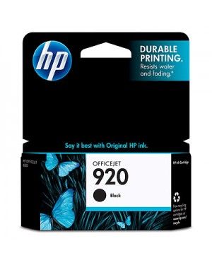 CD971AA - HP - Cartucho de tinta 920 preto Officejet 6500