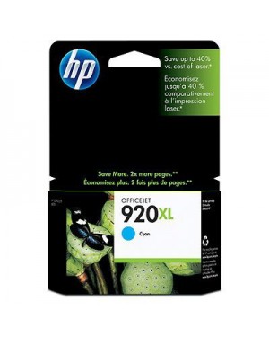 CD972AE#BGY - HP - Cartucho de tinta ciano 920XL