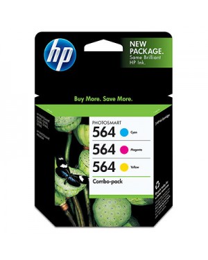 CD994FN - HP - Cartucho de tinta ciano magenta amarelo
