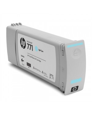 CE042A - HP - Cartucho de tinta 771 ciano claro