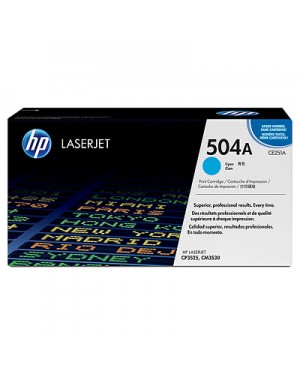 CE251-67901 - HP - Toner ciano Color LaserJet CP3525 CM3530