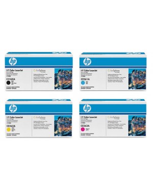 CE260A-CE263A - HP - Toner preto ciano magenta amarelo Color LaserJet CP4025 CP4520
