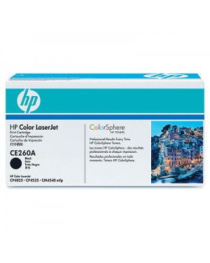CE260AG - HP - Toner preto Color LaserJet CP4025 CP4525