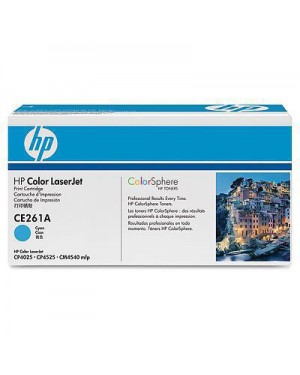 CE261AG - HP - Toner ciano Color LaserJet CP4025 CP4525
