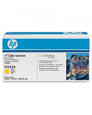 CE262AC - HP - Toner CE262A amarelo CP4525 CP4025 CM4540