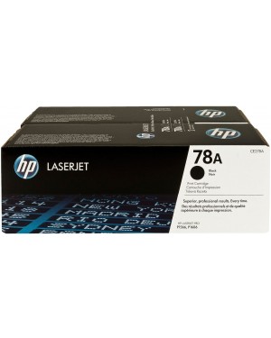 CE278AD - HP - Toner 78A preto LaserJet Pro P1560 P1600 M1536dnf