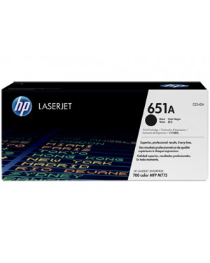 CE340AC - HP - Toner 651A preto LaserJet 700/M775