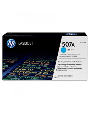 CE401AG - HP - Toner 507A ciano Color LaserJet M551 Enterprise 500 M570 M575 M575c