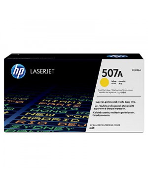 CE402AG - HP - Toner 507A amarelo Color LaserJet M551 Enterprise 500 M570 M575 M575c