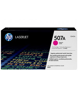 CE403YC - HP - Toner 507A magenta LaserJet Enterprise 500 color M551n MFP M575dn Laserjet M