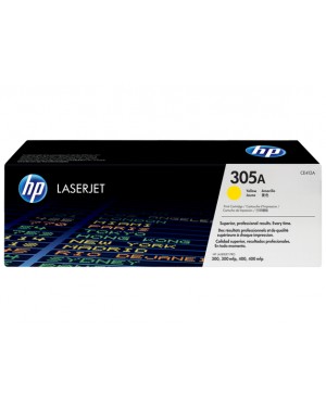 CE412AG - HP - Toner 305A amarelo Color LaserJet Pro 300 M375nw 400 M451 M475