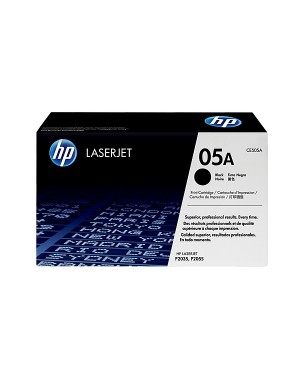 CE505A - HP - Toner 05A preto LaserJet P2035 P2055d P2055dn