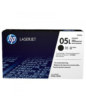 CE505L - HP - Toner 05L preto LaserJet P2035 / P2055