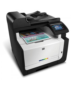 CE861A - HP - Impressora multifuncional LaserJet CM1415fn laser colorida 12 ppm A4 com rede