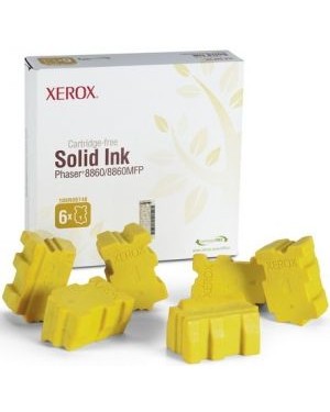 108R00839-NO - Xerox - Bastao de cera solida xerox amarela para colorqube caixa com 4 unidades ate 37000 pag