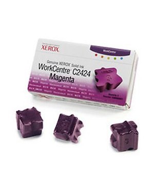 108R00838-NO - Xerox - Bastao de cera solida xerox magenta para colorqube caixa com 4 unidades ate 37000 pag