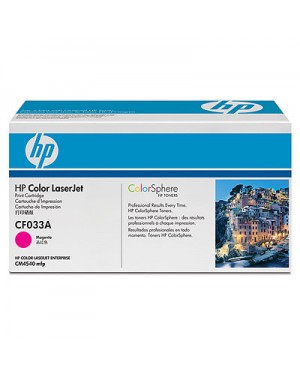 CF033A - HP - Toner Color magenta LaserJet Enterprise CM4540f MFP CM4540 CM4540fskm