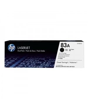 CF283AD - HP - Toner 83A preto LaserJet Pro M201dw M201n MFP M125a M127fn M127fw M225dn
