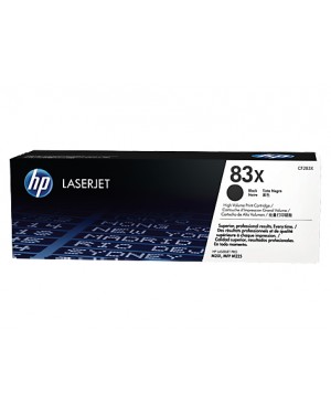 CF283X - HP - Toner 83X preto LaserJet Pro M201n Printer; M201dw MFP M225dn; M225dw