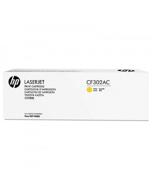 CF302AC - HP - Toner amarelo LaserJet Enterprise flow M880