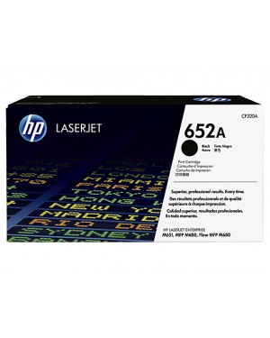 CF320A - HP - Toner 652A preto LaserJet Enterprise MFP M680 series M651