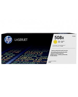 CF362X - HP - Toner 508X amarelo Color LaserJet Enterprise M553