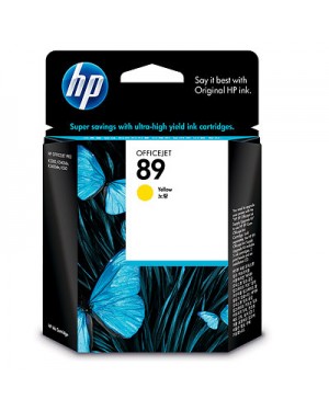 CH558AA - HP - Cartucho de tinta 89 amarelo Officejet Pro K5400