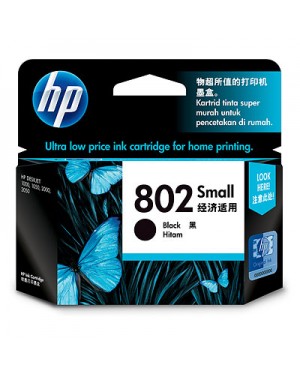CH561ZZ - HP - Cartucho de tinta 802 preto Deskjet 2050 J510