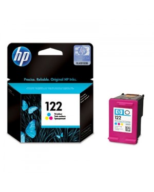 CH562HE - HP - Cartucho de tinta 122 ciano magenta amarelo Deskjet 1050 2050 2050s
