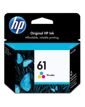 CH562WN - HP - Cartucho de tinta 61 ciano magenta amarelo