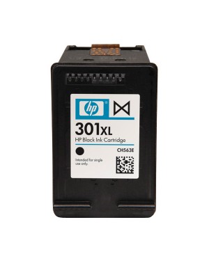 CH563E - HP - Cartucho de tinta 301XL preto Deskjet 3050 2050A 1050A.