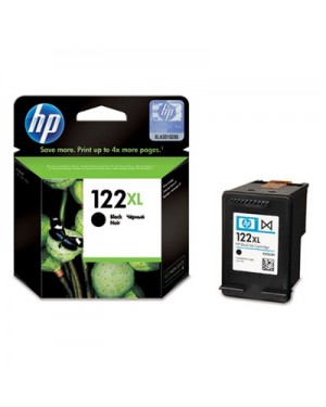 CH563HE - HP - Cartucho de tinta 122XL preto Deskjet 1050 2050 2050s