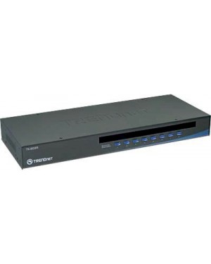 TK-803R - Outros - Chaveador KVM (Teclado+Video+Mouse) USB com 8 Portas Não Empilhável para Rack 19 TRENDnet