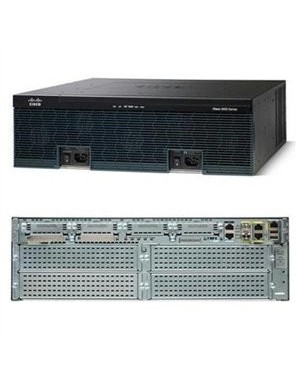 CISCO3945E/K9 - Cisco - 3945 w/SPE250,4GE,3EHWIC,3DSP,4SM,256MBCF,1GBDRAM,IPB