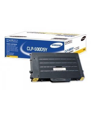 CLP-500D5Y/EL - Samsung - Toner CLP-500D5Y amarelo CLP500/500N CLP550/550N