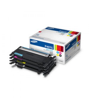 CLT-P407C - Samsung - Toner preto ciano magenta amarelo CLP320/325 CLX3185